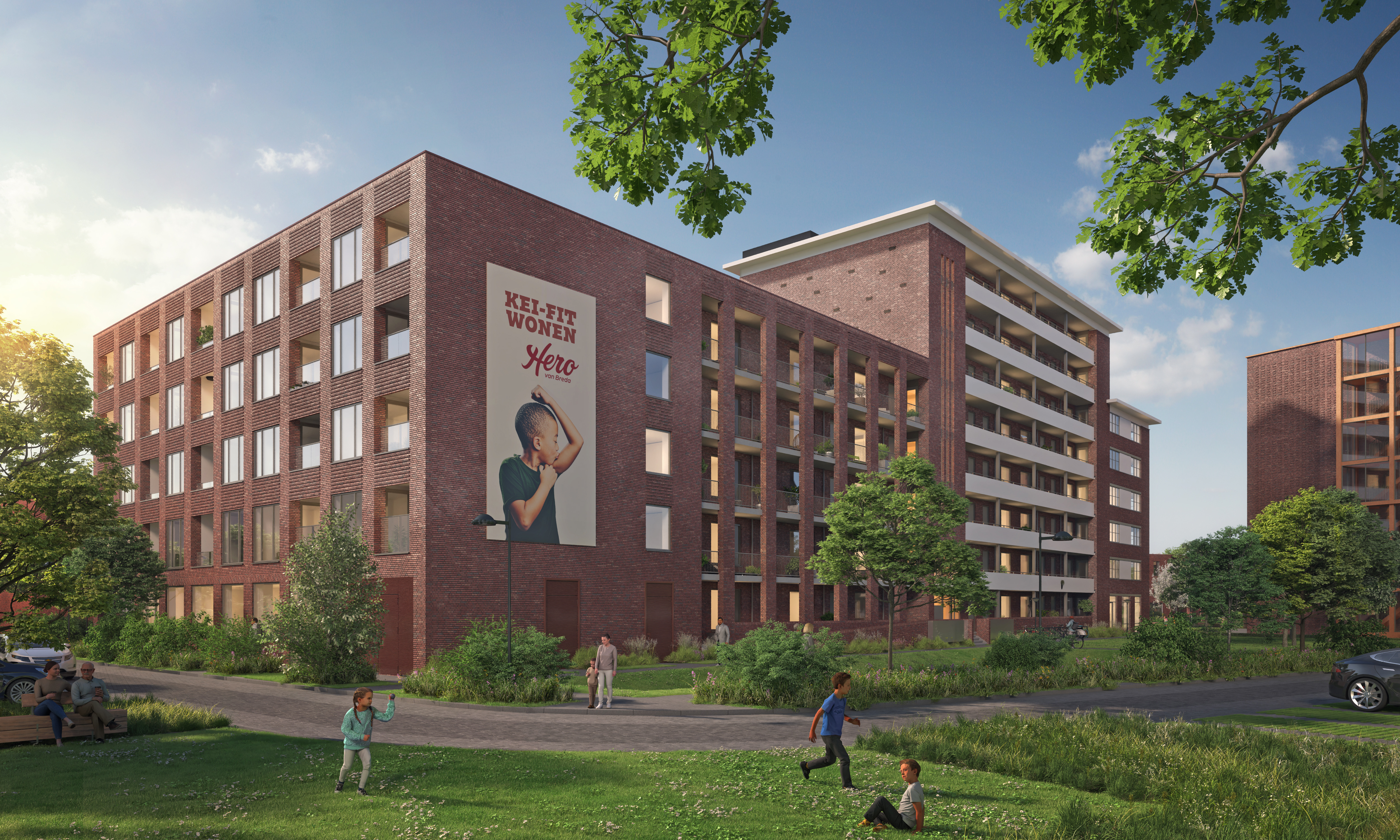 Appartement te huur: Fruitlaan 398, Brabantpark Breda