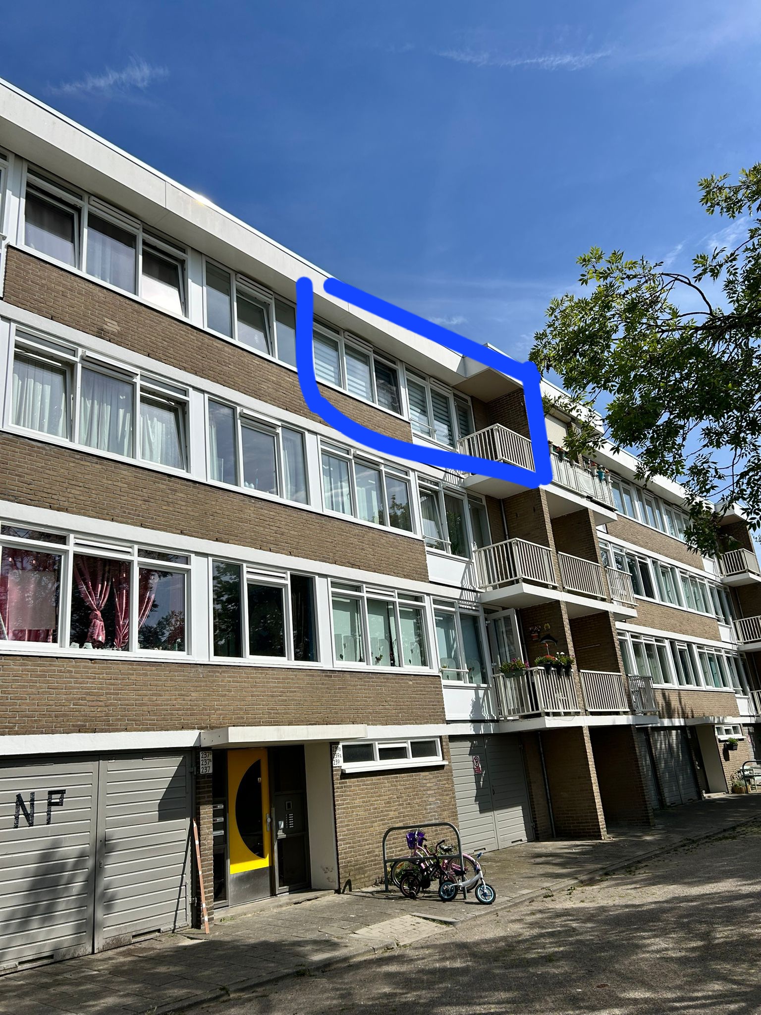 Appartement te huur: Jan Vermeerlaan 239B, Scherpdeel Roosendaal